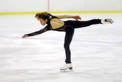 La torresana Sofía Val, campeona de España infantil de patinaje sobre hielo 