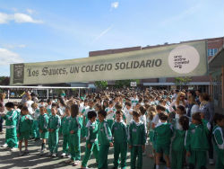 Los Sauces organizó la 'II Carrera Solidaria contra la leucemia infantil'