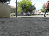 IU denuncia el estado del pavimento en el Paseo Mayor