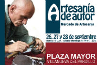Mercado Artesanal de Autor, 26, 27 y 28 de Septiembre en Villanueva del Pardillo