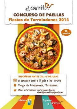 La peña El Carrito de Torrelodones organiza su segundo concurso de paellas