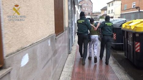 Imagen de una de las detenciones efectuadas en Collado Villalba