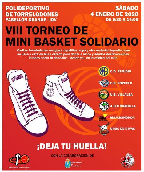 VIII Torneo Mini Basket ‘Zapatillas solidarias’