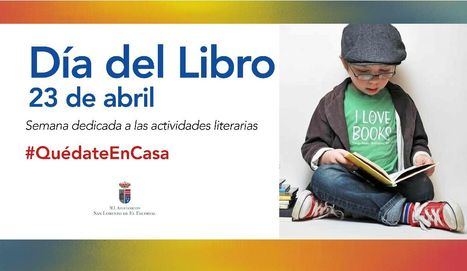 San Lorenzo de El Escorial celebra el Día del Libro desde casa