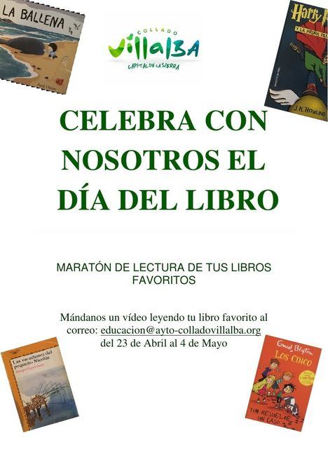 Collado Villalba celebra un maratón de lectura online