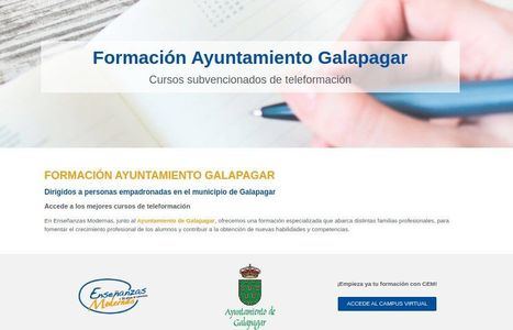 Galapagar lanza un portal de formación on line