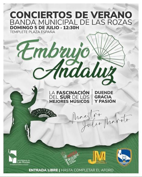 La Banda Municipal de Las Rozas invita a tomar el aperitivo con música española