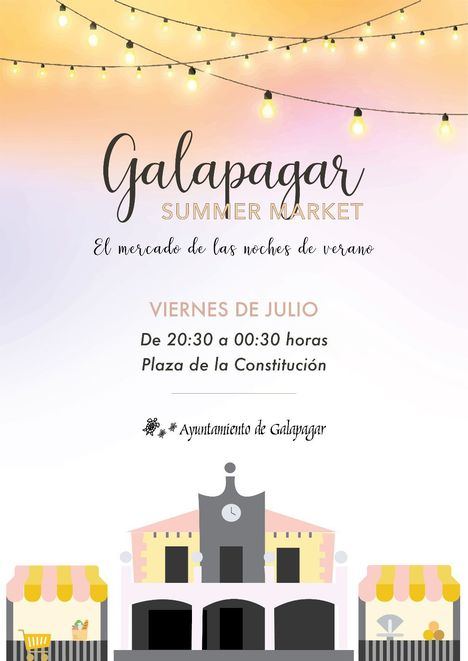 El Galapagar Summer Market se celebrará todos los viernes del verano