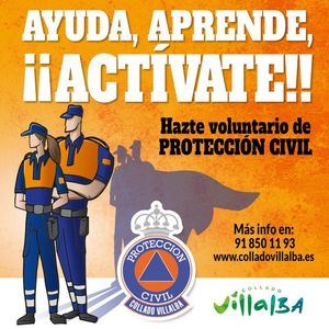 Protección Civil de Collado Villalba lanza una campaña para captar nuevos voluntarios