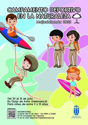 Majadahonda pone en marcha las inscripciones para las actividades deportivas de verano para jóvenes
