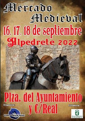 Alpedrete acoge, del 16 al 19 de septiembre, un Mercado Medieval