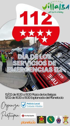 ‘Día de los Servicios de Emergencia 112’ en Collado Villalba