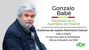 Vox Torrelodones organiza un acto sobre Patrimonio con el diputado regional Gonzalo Babé