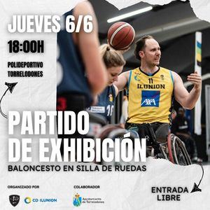 Torrelodones acogerá un partido de exhibición de baloncesto en silla de ruedas