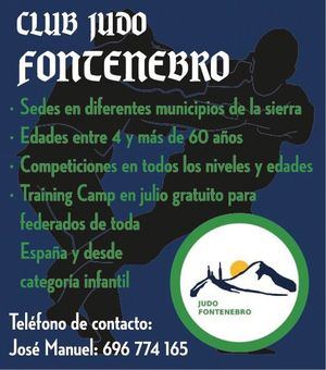 Entrena este verano con el Club de Judo Fontenebro