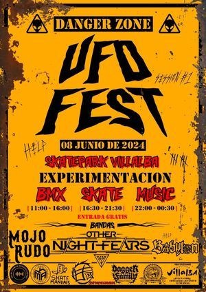 Exhibición de BMX y torneo de skate en el I UFO FEST de Collado Villalba