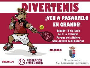 ‘Divertenis’, una mañana de tenis familiar en San Lorenzo de El Escorial