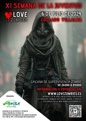 Una noche de diversión terrorífica en la ‘Gymkana Zombi’ de Collado Villalba