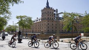 San Lorenzo de El Escorial, escenario este fin de semana del Campeonato de España Élite-Sub23 de ciclismo en carretera