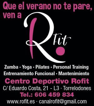 Este verano, no pares, entrena con Rofit