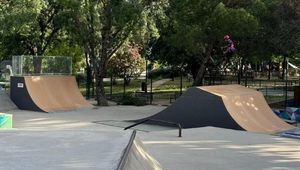 Finalizan las obras del skatepark de Hoyo de Manzanares, ubicado en el Parque de la Paloma