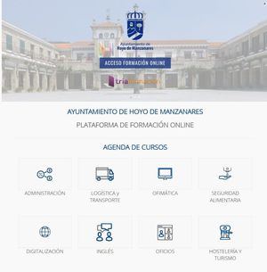 Hoyo de Manzanares abre un aula virtual de formación con más de 200 cursos gratuitos para vecinos y comerciantes