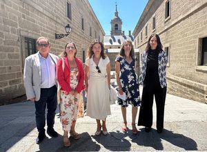 Visita de la Secretaria de Estado de Turismo a San Lorenzo de El Escorial