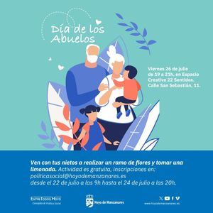 Hoyo de Manzanares organiza un taller intergeneracional para celebrar el Día de los Abuelos