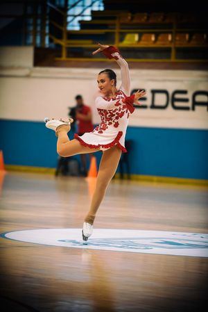 La patinadora de Torrelodones Paula Romaguera, campeona del mundo de patinaje en línea