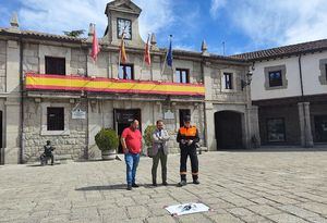 Protección Civil de Guadarrama estrena un dron como apoyo a sus acciones de ayuda y vigilancia