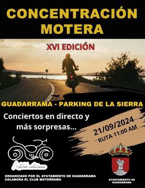 Este sábado, Guadarrama acoge la XVI edición de la concentración motera Motorrama