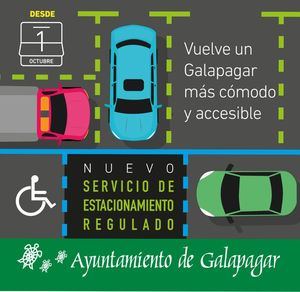 Galapagar abre el plazo para solicitar la tarjeta de residente para el Servicio de Estacionamiento Regulado