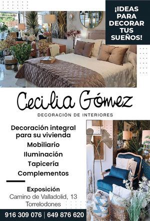 Todo lo que necesita para personalizar su hogar, en Cecilia Gómez Decoración de Interiores