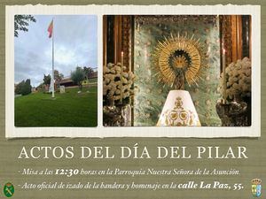 Valdemorillo celebrará este 12 de octubre un acto de homenaje a la bandera