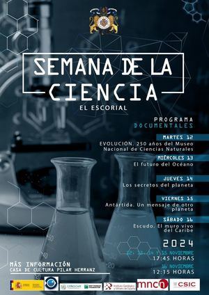 El Escorial ofrece documentales sobre Biología, Geología o Climatología dentro de la Semana de la Ciencia