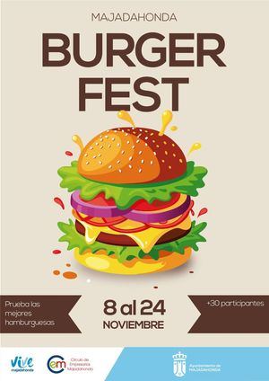 La mejor hamburguesa majariega se busca hasta el 24 de noviembre en el Majadahonda BurgerFest