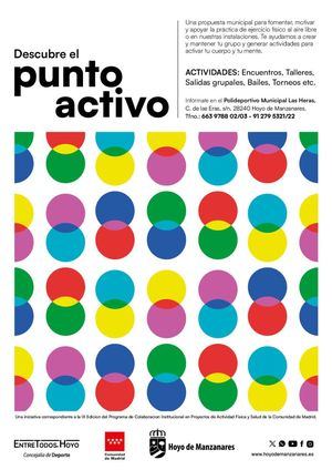 ‘Punto Activo’, nueva actividad para promover la actividad física entre los vecinos de Hoyo de Manzanares