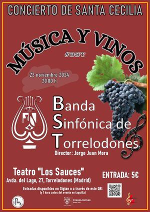 La Banda Sinfónica de Torrelodones dedicará su concierto de Santa Cecilia a las sociedades musicales afectadas por la DANA en Valencia