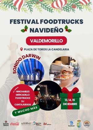 Valdemorillo prepara un Festival de Foodtrucks navideño que se celebrará del 13 al 15 de diciembre