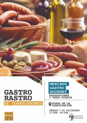 El Gastro Rastro vuelve a Torrelodones este sábado, 7 de diciembre