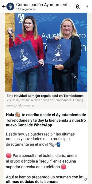 El Ayuntamiento de Torrelodones abre un canal de WhatsApp para informar a los vecinos