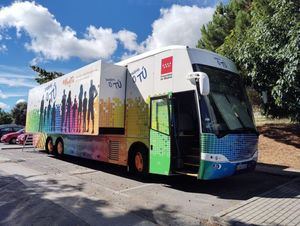 El autobús de prevención ‘Drogas o tú’ visitará Collado Villalba esta Navidad