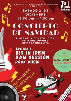 Villancicos en clave pop y rock pondrán el broche a la San Silvestre Torresana este sábado