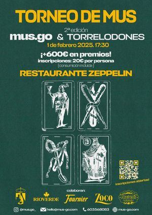 El Ayuntamiento de Torrelodones y Mus.go organizan su II Torneo de Mus