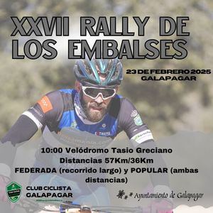 Galapagar acogerá el 23 de febrero una nueva edición del Rally de los Embalses