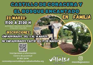 ‘Excursiones en familia’ de Collado Villalba invita a conocer el Castillo de Coracera y el Bosque Encantado en San Martín de Valdeiglesias