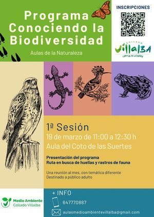 Collado Villalba invita a los vecinos a conocer la biodiversidad de los espacios naturales