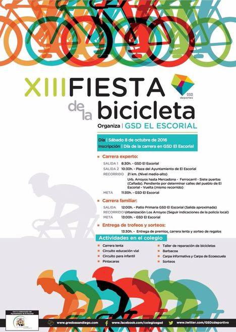 XIII Fiesta de la Bicicleta en El Escorial