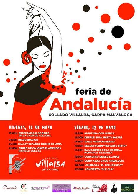 Feria de Andalucía en Collado Villalba este fin de semana