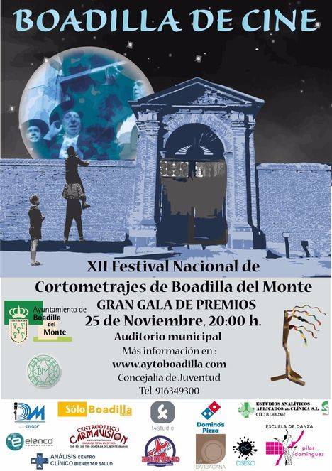 Seleccionados los cortometrajes finalistas del XII Festival de Boadilla del Monte